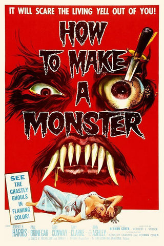 How to Make A Monster Black Ornate Wood Framed Art Print with Double Matting by Hollywood Photo Archive