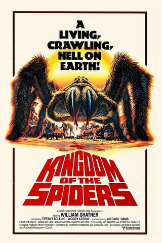 Kingdom of The Spiders Black Ornate Wood Framed Art Print with Double Matting by Hollywood Photo Archive