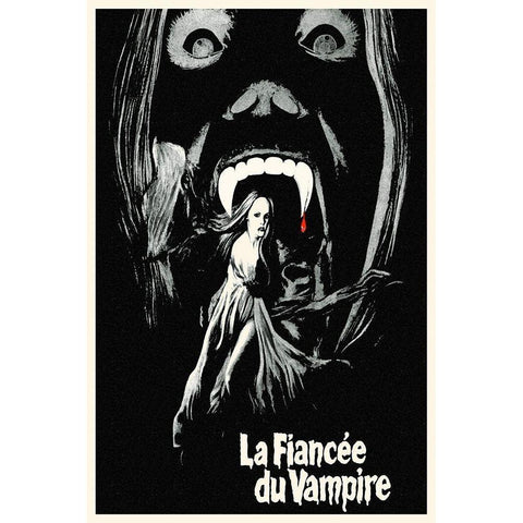 La Fiancee du Vampire Gold Ornate Wood Framed Art Print with Double Matting by Hollywood Photo Archive