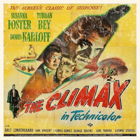 The Climax White Modern Wood Framed Art Print by Hollywood Photo Archive