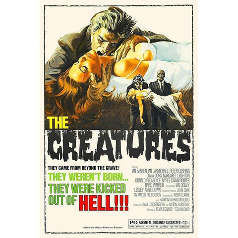 The Creatures Gold Ornate Wood Framed Art Print with Double Matting by Hollywood Photo Archive