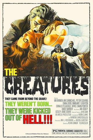 The Creatures White Modern Wood Framed Art Print with Double Matting by Hollywood Photo Archive