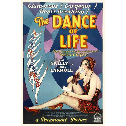 The Dance of Life Gold Ornate Wood Framed Art Print with Double Matting by Hollywood Photo Archive