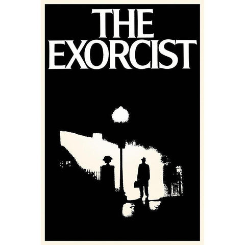 The Exorcist Gold Ornate Wood Framed Art Print with Double Matting by Hollywood Photo Archive