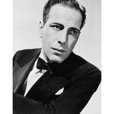 Humphrey Bogart in Kid Galahad Gold Ornate Wood Framed Art Print with Double Matting by Hollywood Photo Archive