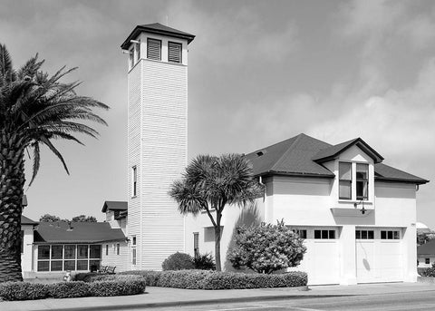 Presidio of San Francisco San Francisco California White Modern Wood Framed Art Print with Double Matting by Highsmith, Carol