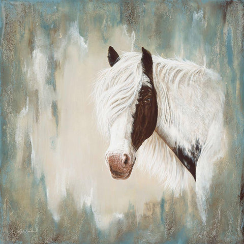 Whisper Black Modern Wood Framed Art Print with Double Matting by Bawden, Angela