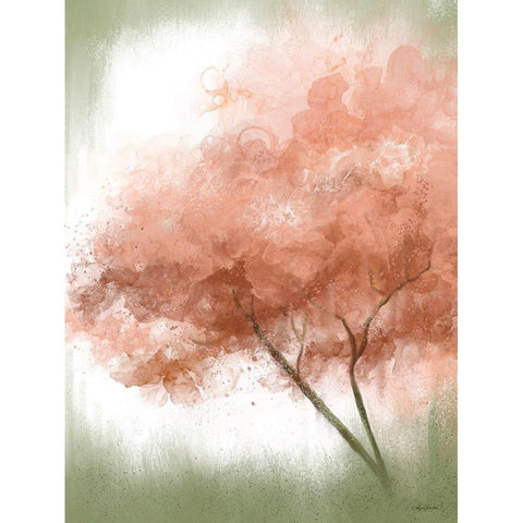 Dreamy Trees I White Modern Wood Framed Art Print by Bawden, Angela