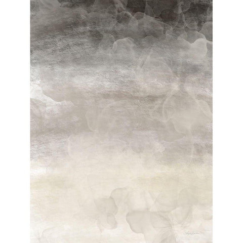 Hazy Gray Day Black Modern Wood Framed Art Print with Double Matting by Bawden, Angela