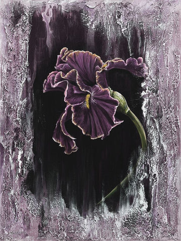 Grace Upon Grace Black Ornate Wood Framed Art Print with Double Matting by Bawden, Angela