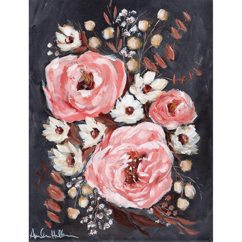 Warmth Gold Ornate Wood Framed Art Print with Double Matting by Hilburn, Amanda