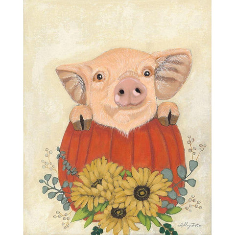 Clementine Black Modern Wood Framed Art Print by Justice, Ashley