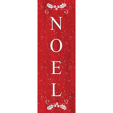 Noel White Modern Wood Framed Art Print by LaPoint, Annie