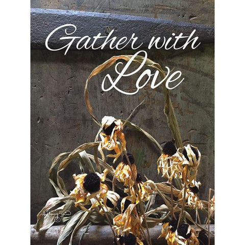Gather with Love Black Modern Wood Framed Art Print by Smith, Anthony