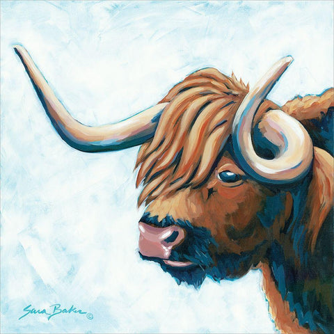 Ode to Ogden White Modern Wood Framed Art Print by Baker, Sara