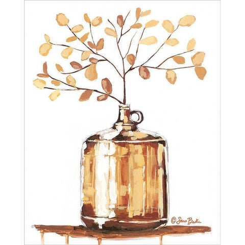 Golden Hour     White Modern Wood Framed Art Print by Baker, Sara