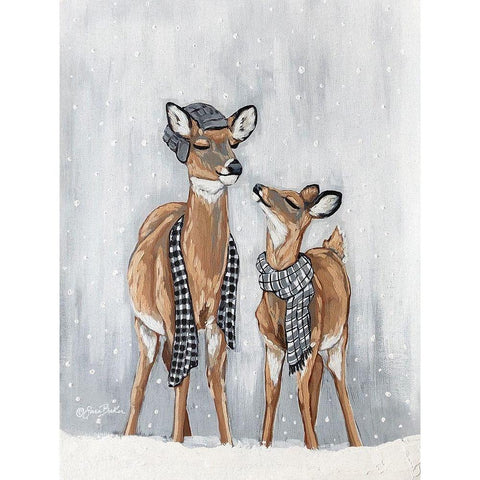 I Love you Dearly Black Modern Wood Framed Art Print with Double Matting by Baker, Sara