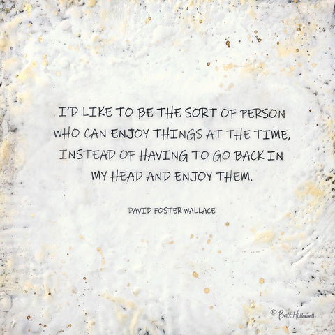 Id Like to Be Black Ornate Wood Framed Art Print with Double Matting by Hallowell, Britt