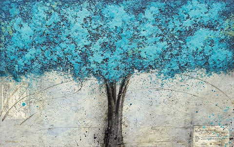 Storytellers White Modern Wood Framed Art Print with Double Matting by Hallowell, Brit