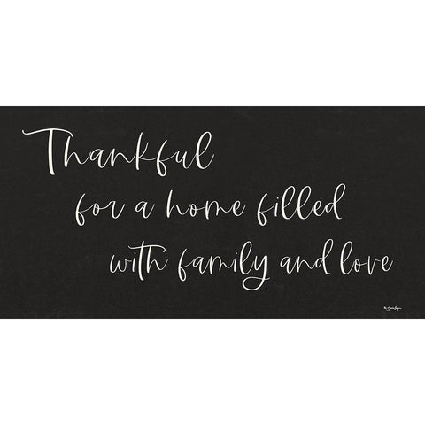 Thankful White Modern Wood Framed Art Print by Boyer, Susie