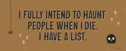 Haunt People Black Ornate Wood Framed Art Print with Double Matting by Lady Louise Designs