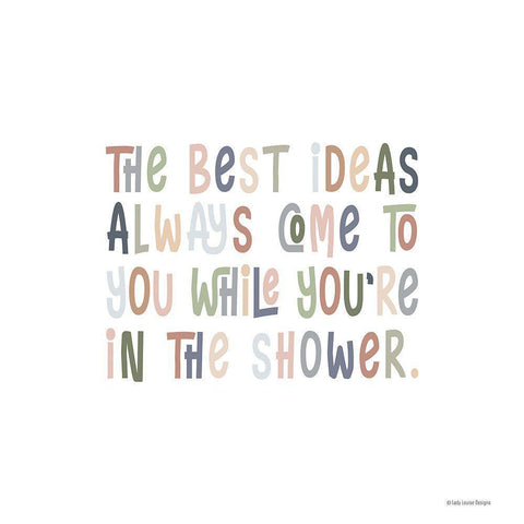 The Best Ideas White Modern Wood Framed Art Print by Lady Louise Designs