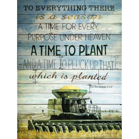 A Time to Plant Gold Ornate Wood Framed Art Print with Double Matting by Jacobs, Cindy