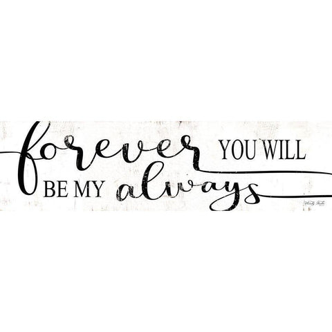 You Will Be    White Modern Wood Framed Art Print by Jacobs, Cindy