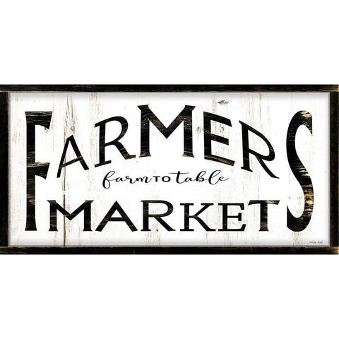 Farmers Market I Gold Ornate Wood Framed Art Print with Double Matting by Jacobs, Cindy