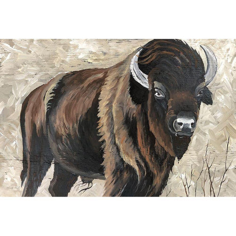 The Boss Gold Ornate Wood Framed Art Print with Double Matting by Jacobs, Cindy