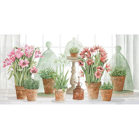 Terracotta Collection I Black Modern Wood Framed Art Print by Jacobs, Cindy