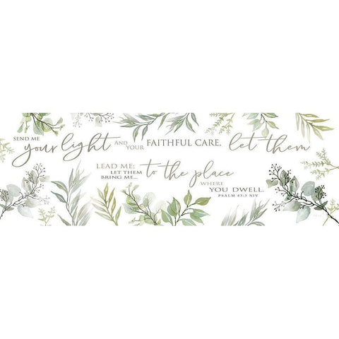 Send Me Your Light Black Modern Wood Framed Art Print with Double Matting by Jacobs, Cindy