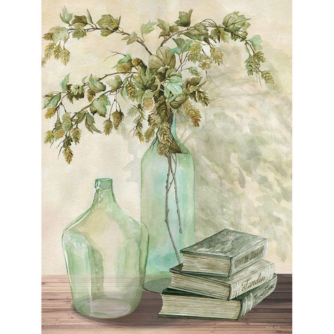 Feeling Hoppy White Modern Wood Framed Art Print by Jacobs, Cindy