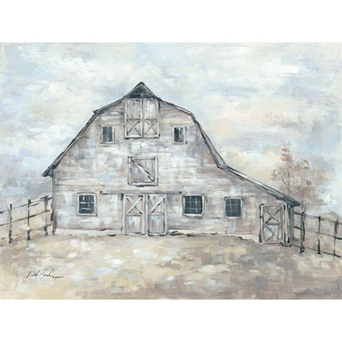 Rustic Beauty Black Modern Wood Framed Art Print by Coules, Debi