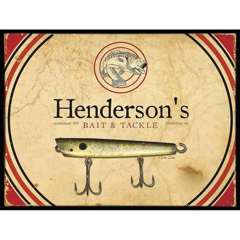 Hendersons White Modern Wood Framed Art Print by Dee Dee