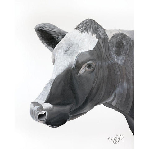 Ahead of Myself White Modern Wood Framed Art Print by Fifer, Diane