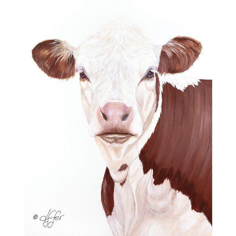 Life is Good White Modern Wood Framed Art Print by Fifer, Diane