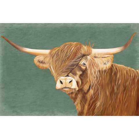 The Philosopher     Black Modern Wood Framed Art Print by Fifer, Diane