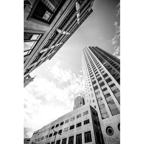 Built from the Ground Up I White Modern Wood Framed Art Print by Quillen, Donnie