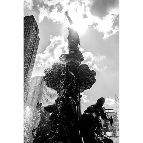 Built from the Ground Up III White Modern Wood Framed Art Print by Quillen, Donnie