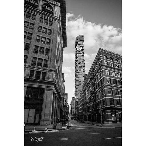 Puzzling Gold Ornate Wood Framed Art Print with Double Matting by Quillen, Donnie