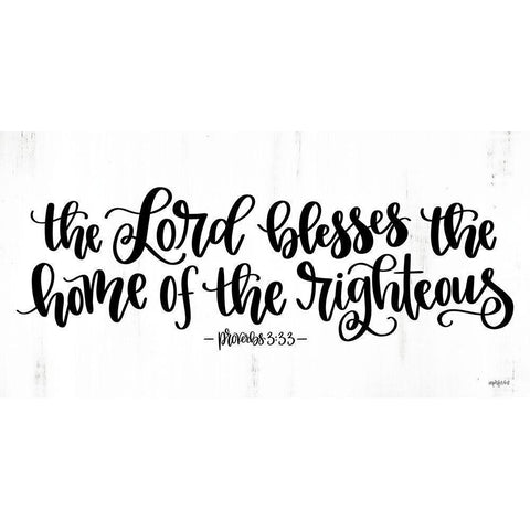 The Lord Blesses Gold Ornate Wood Framed Art Print with Double Matting by Imperfect Dust