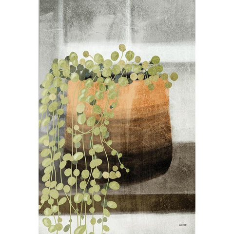 String of Pearls I White Modern Wood Framed Art Print by House Fenway