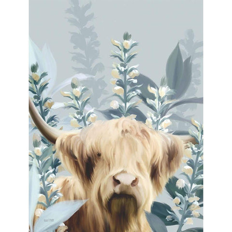 Blue Black Modern Wood Framed Art Print by House Fenway