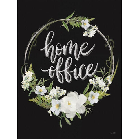 Home Office Gold Ornate Wood Framed Art Print with Double Matting by House Fenway