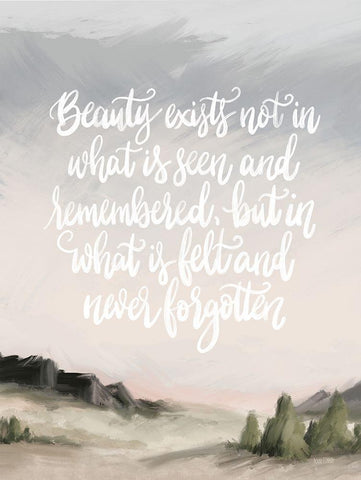 Never Forgotten White Modern Wood Framed Art Print with Double Matting by House Fenway