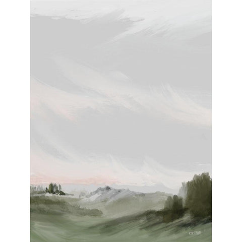 Bohemian Sunrise White Modern Wood Framed Art Print by House Fenway