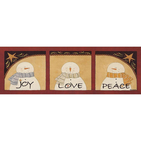 Three Wishes Gold Ornate Wood Framed Art Print with Double Matting by Hilliker, Lisa