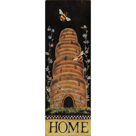 Honey Home Gold Ornate Wood Framed Art Print with Double Matting by Hilliker, Lisa