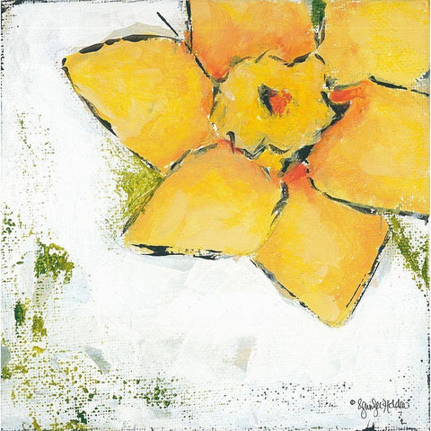 Spring Has Sprung II Gold Ornate Wood Framed Art Print with Double Matting by Holden, Jennifer